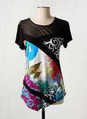 T-shirt noir DOLCEZZA pour femme seconde vue