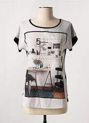 T-shirt noir JEAN DELFIN pour femme seconde vue