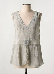 Tunique sans manche gris MARILU pour femme seconde vue