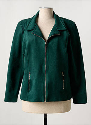 Veste casual vert HALOGENE pour femme