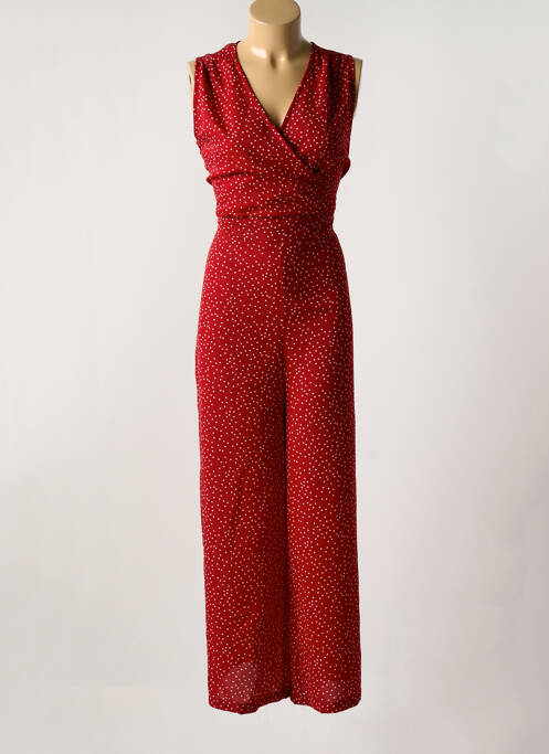 Combi-pantalon rouge LEO & UGO pour femme