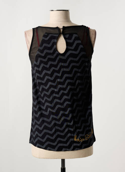 Débardeur noir MISS SIDECAR pour femme