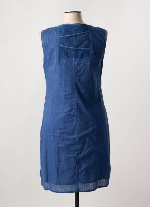 Robe mi-longue bleu FIGURE LIBRE pour femme