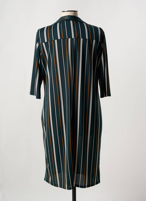 Robe mi-longue vert ROMEO POUR JULIETTE pour femme