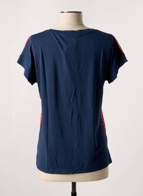 T-shirt bleu MISS SIDECAR pour femme