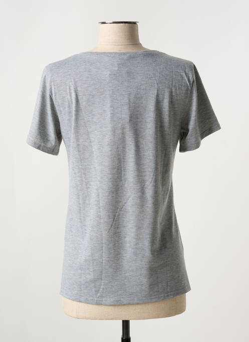 T-shirt gris ALEXE pour femme