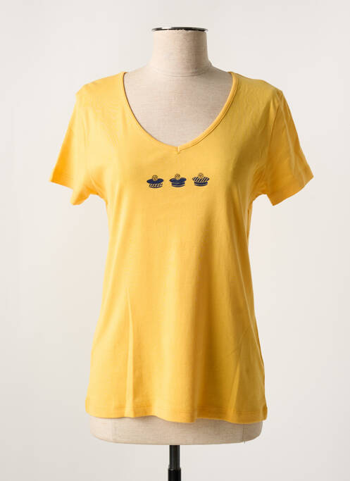 T-shirt orange THALASSA pour femme