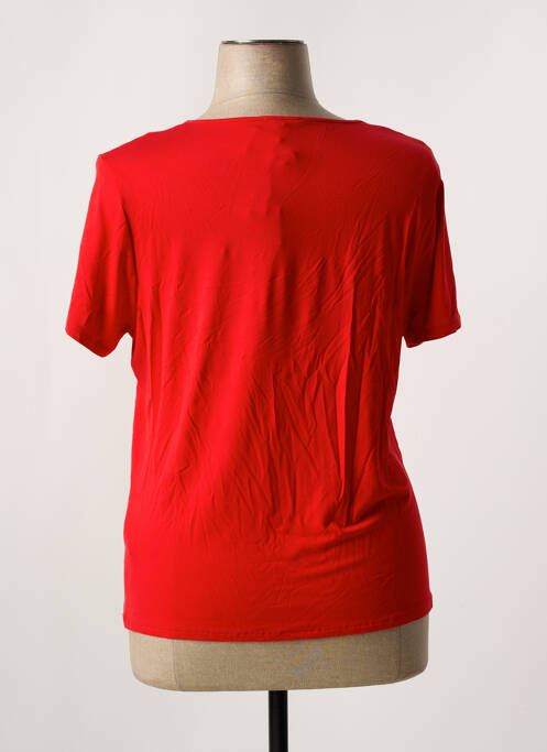 T-shirt rouge LEO & UGO pour femme
