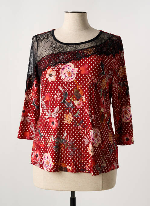 T-shirt rouge VANGO pour femme