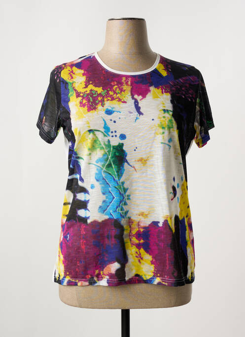 T-shirt violet JEAN DELFIN pour femme