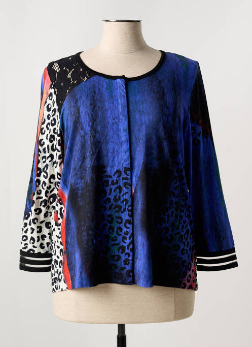 Veste casual bleu FILIPINE LAHOYA pour femme