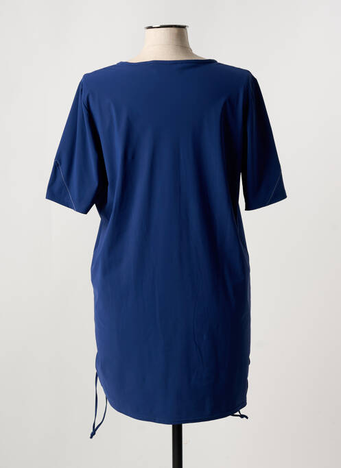 Veste casual bleu JEAN DELFIN pour femme