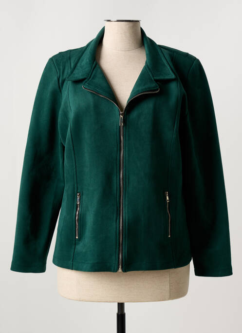 Veste casual vert HALOGENE pour femme