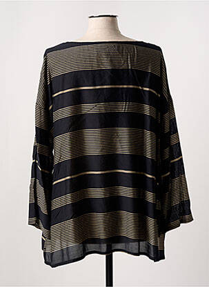 Blouse manches longues manches longues noir KOKOMARINA femme