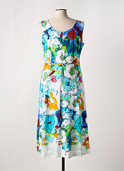 Robe mi-longue bleu DOLCEZZA pour femme seconde vue