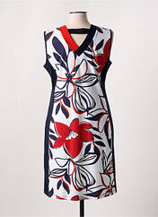 Robe mi-longue bleu DOLCEZZA pour femme seconde vue