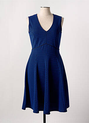 Robe Courte à Manches 3/4 FILLE A SUIVRE - Taille L, Motif, Occasion Excellent état