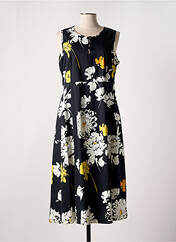 Robe mi-longue noir DOLCEZZA pour femme seconde vue