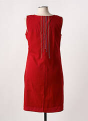 Robe mi-longue rouge FIGURE LIBRE pour femme seconde vue