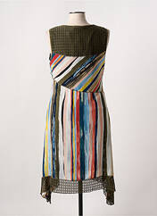 Robe mi-longue vert ME-PARIS pour femme seconde vue