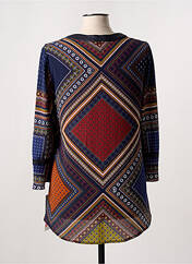 Tunique manches longues bleu JEAN DELFIN pour femme seconde vue