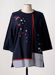 Tunique manches longues bleu MISS SIDECAR pour femme seconde vue