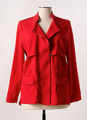Veste casual rouge FEMMES JE VOUS AIME pour femme seconde vue