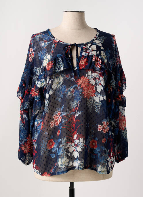 Blouse bleu HALOGENE pour femme