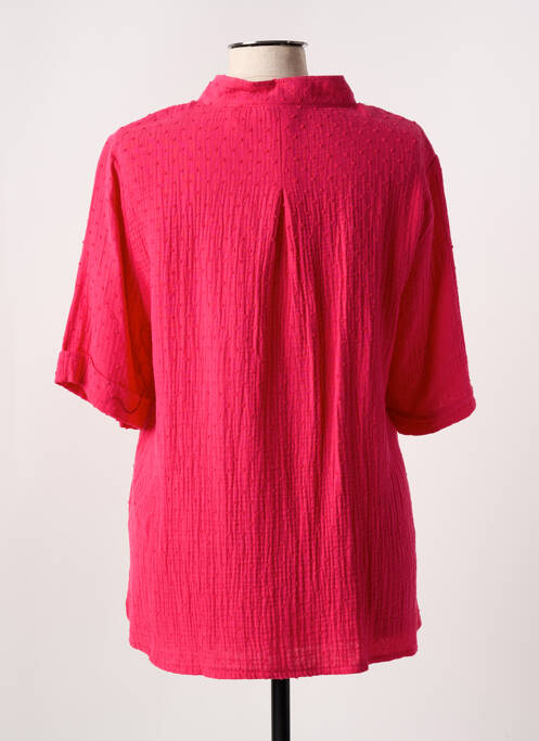 Blouse rose HALOGENE pour femme