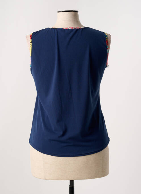 Débardeur bleu JEAN DELFIN pour femme