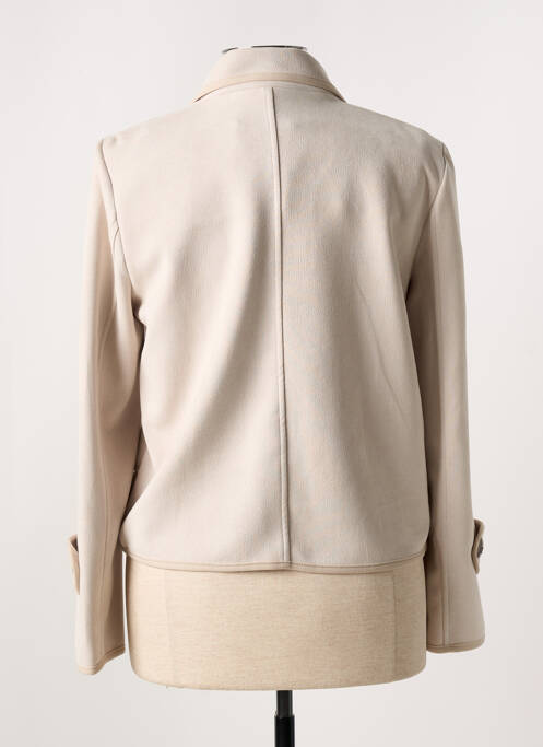 Manteau court beige FEMMES JE VOUS AIME pour femme