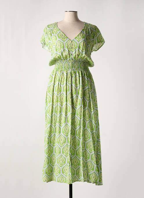 Robe longue vert IMPAQT pour femme