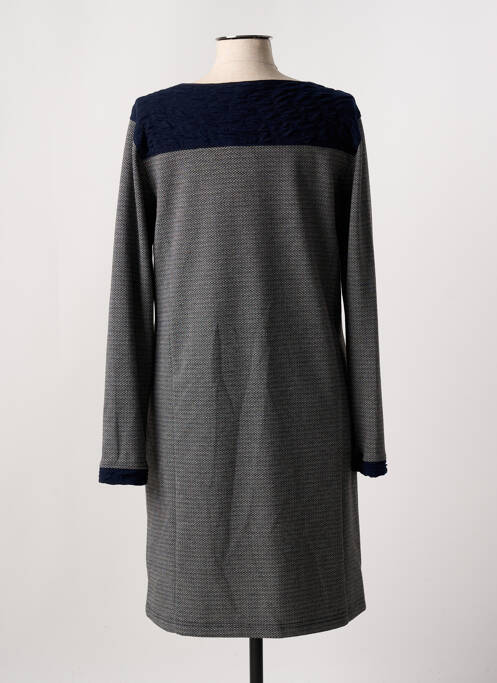 Robe mi-longue bleu THALASSA pour femme