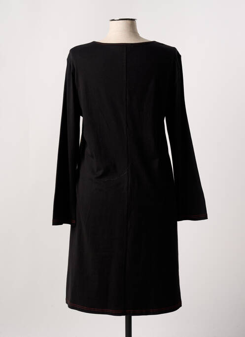 Robe mi-longue noir FIGURE LIBRE pour femme