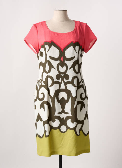 Robe mi-longue rose DIVAS pour femme