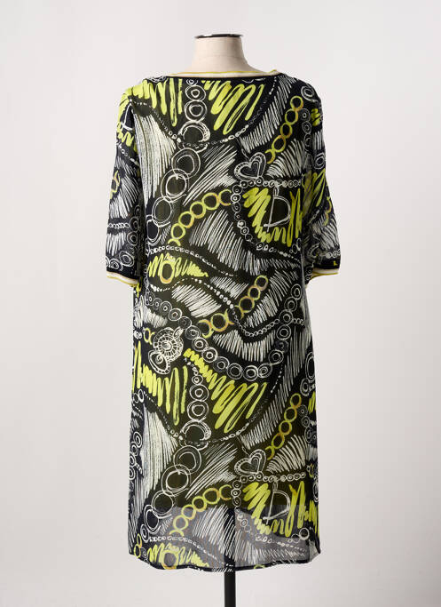 Robe mi-longue vert DIVAS pour femme