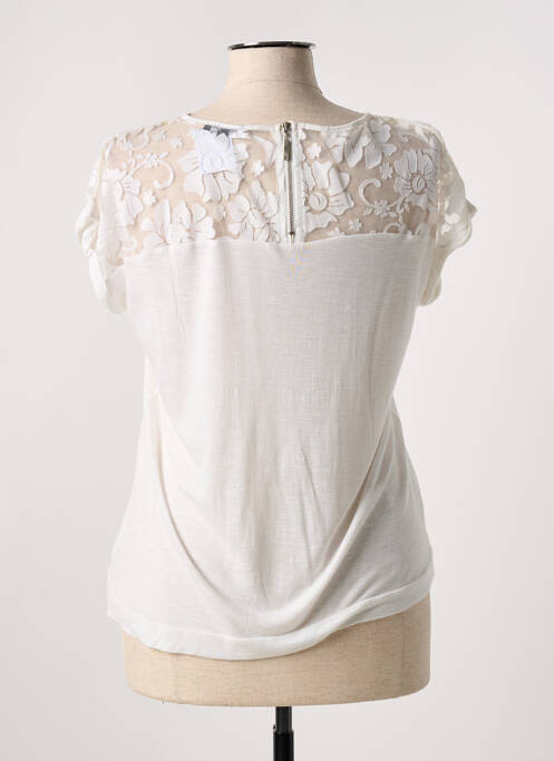 T-shirt beige LEO & UGO pour femme