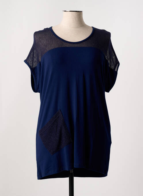 T-shirt bleu ALAIN MURATI pour femme