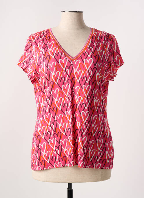 T-shirt rose DIVAS pour femme