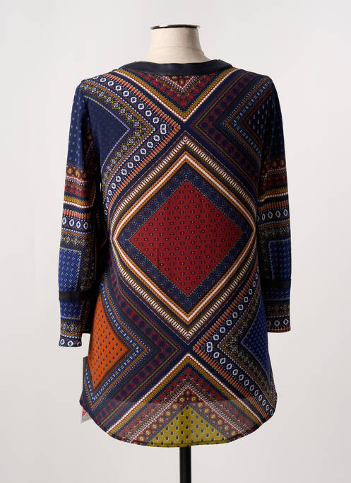 Tunique manches longues bleu JEAN DELFIN pour femme