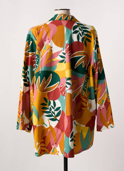 Veste casual jaune JORGIE PARIS pour femme