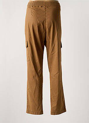 Pantalon cargo slim taille normale marron DOLCEZZA femme
