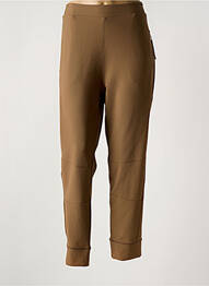 Jegging stretch taille normale marron DOLCEZZA femme