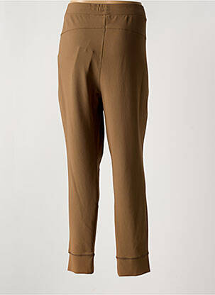 Jegging stretch taille normale marron DOLCEZZA femme