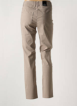 Jegging tissage popeline taille normale gris STARK femme