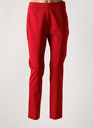 Jegging rouge FEMMES JE VOUS AIME pour femme