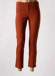 Pantalon slim orange MODE DE PARIS pour femme seconde vue
