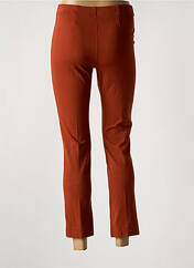 Pantalon slim orange MODE DE PARIS pour femme seconde vue