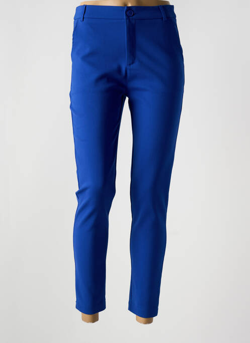 Pantalon chino bleu MARINA V femme
