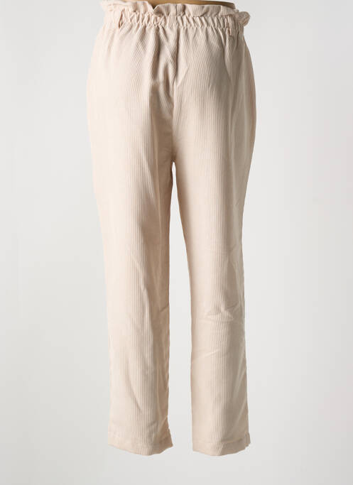 Pantalon droit beige AN' GE pour femme